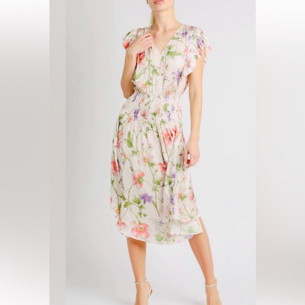 NWT Current Air L.A. Floral Print Women's Dress, Size M